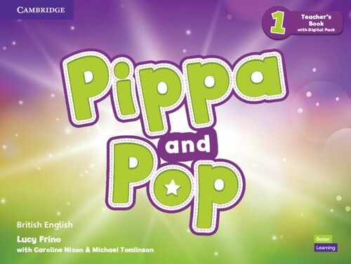 Для найменших: Pippa and Pop 1 Teacher's Book with Digital Pack British English [Cambridge University Press]
