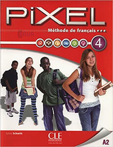 Книги для дорослих: Pixel 4 Livre de L`eleve + DVD-ROM [CLE International]