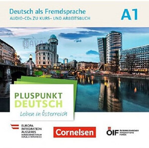 Іноземні мови: Pluspunkt Deutsch - Leben in Osterreich A1 Audio-CDs Kurs- und Arbeitsbuch [Cornelsen]