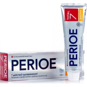 Зубная паста для чувствительных зубов Комплексный уход Total 7, 120 г, Perioe