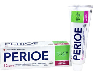 Зубная паста Breath Care, Max fresh mint, 100 г, Perioe