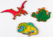 Деревянные игрушки-магниты Динозаврики, Зирка дополнительное фото 3.