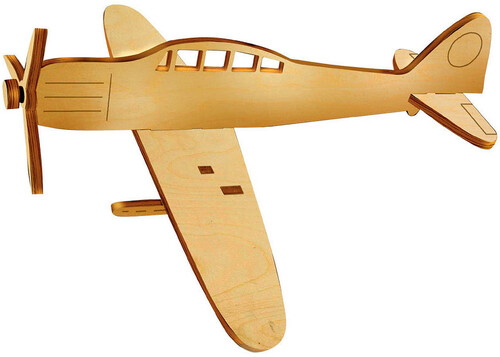 Дерев'яні конструктори: Дерев'яний літак 3D Винищувач Зеро 1, Зірка