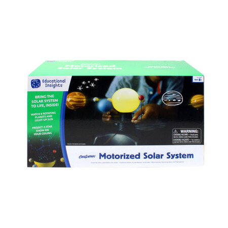 Астрономия и география: Развивающий набор "Солнечная система 2-в-1", моторизованный Educational Insights