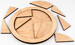 Магический круг, деревянная головоломка, Зірка дополнительное фото 2.