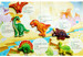 Остров динозавров, гипсовые раскраски на магнитах, Зирка дополнительное фото 1.