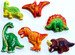 Остров динозавров, гипсовые раскраски на магнитах, Зирка дополнительное фото 5.