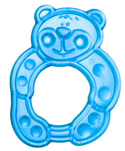 Розвивальні іграшки: Прорізувач для зубів Ведмідь (блакитний), Canpol babies