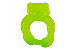 Розвивальні іграшки: Прорізувач для зубів Ведмідь (зелений), Canpol babies