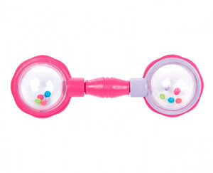 Игры и игрушки: Погремушка Штанга (розовая), Canpol babies