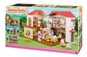 Ігри та іграшки: Ігровий набір Sylvanian Families Великий будинок зі світлом 5302