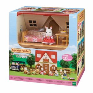 Игры и игрушки: Игровой набор Уютный домик с красной крышей 5303, Sylvanian Families