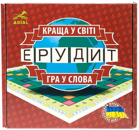 Настільні ігри: Аріал - Ерудит (український)