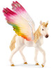 Фигурка Крылатый радужный единорог, жеребенок, Bayala 70577, Schleich
