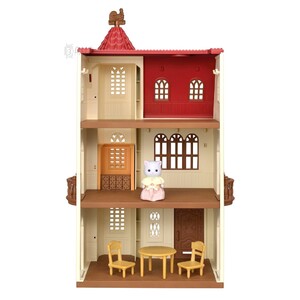 Игровой набор Трехэтажный дом с флюгером и лифтом 5400, Sylvanian Families