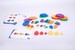 Кольорові камінчики Rainbow Pebbles з картками EDX Education дополнительное фото 2.