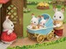 Игровой набор Шоколадные Кролики-двойняшки на машинке 5420, Sylvanian Families дополнительное фото 3.