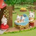 Игровой набор Шоколадные Кролики-двойняшки с коляской 5432, Sylvanian Families дополнительное фото 3.
