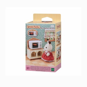 Игры и игрушки: Игровой набор Шкаф с микроволновой печью 5443, Sylvanian Families