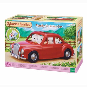 Ігрові набори: Ігровий набір Червоний автомобіль 5448, Sylvanian Families