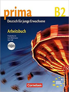 Книги для детей: Prima-Deutsch fur Jugendliche 6 (B2) Arbeitsbuch+CD [Cornelsen]