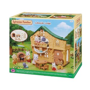 Игры и игрушки: Игровой набор Дом на озере 5451, Sylvanian Families
