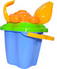 Песочный набор, Башня (синее ведро), Numo toys