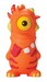 Іграшка «Звірятко, яке стріляє» Монстрик помаранчевий, Poppers дополнительное фото 1.