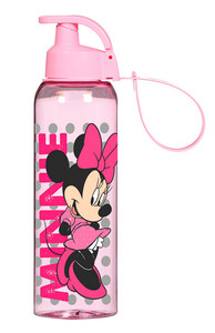 Поїльники, пляшечки, чашки: Пластиковая бутылочка Minnie Mouse, 500 мл, Herevin (Solmazer)