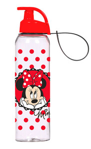 Поїльники, пляшечки, чашки: Пластикова пляшка Minnie Mouse 3, 500 мл, Herevin (Solmazer)