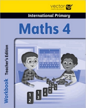 Навчання лічбі та математиці: Maths 4 Workbook Teachers edition [Vector]