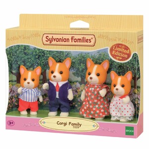 Игры и игрушки: Игровой набор Семья Корги 5509, Sylvanian Families