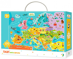 Пазли і головоломки: Пазл Карта Европы, Dodo