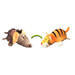 Слон и Тигр (12 см), мягкая игрушка с пайетками, ZooPrяtki дополнительное фото 3.