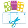 Розвивальний набір з трафаретами і ножицями "Вчимося вирізати" Learning Resources