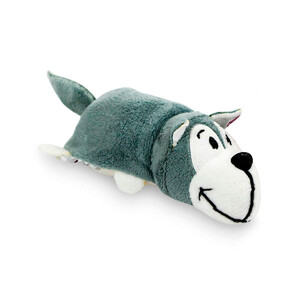 Животные: Мягкая игрушка с пайетками 2 в 1 — Хаски-Полярный Медведь (12 см), ZooPrяtki
