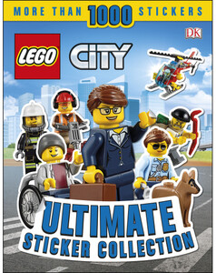 Книги для дітей: LEGO City Ultimate Sticker Collection