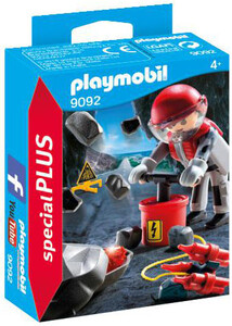 Фігурки: Игровой набор Рок-бластер со щебнем, Playmobil