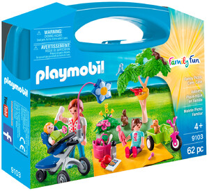 Конструктори: Игровой набор Семейный пикник, Возьми с собой, Playmobil