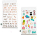 Книга с наклейками (30 листов), Sticker book for girls, Chicardi дополнительное фото 3.