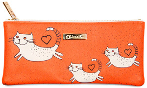 Пеналы: Косметичка Cats (оранжевая), Chicardi