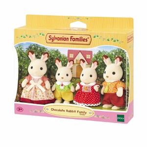 Фигурки: Игровой набор Семья Шоколадных Кроликов 5655, Sylvanian Families