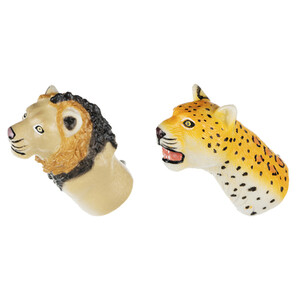 Игровой набор «Пальчиковый театр: леопард и лев», Same Toy