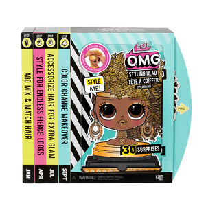 Косметика та зачіски: Лялька-манекен L.O.L Surprise! серії O.M.G. — Королева Бджілка