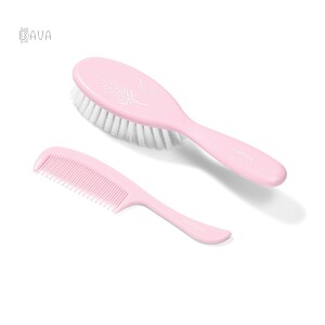 Маникюрные наборы и расчёски: Щетка и расческа для волос, розовые, BabyOno