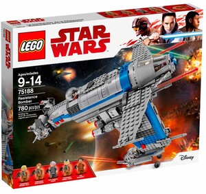Конструкторы: Бомбардировщик Сопротивления (75188), серия LEGO Star Wars