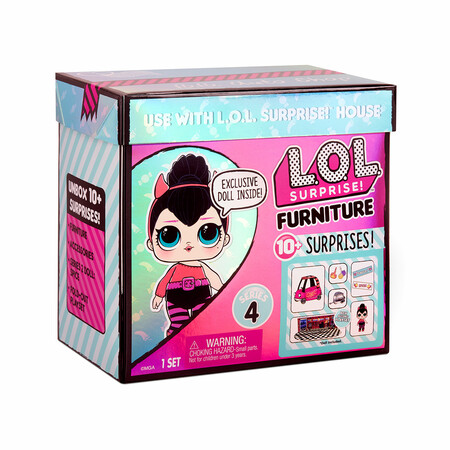Ляльки: Ігровий набір з лялькою L. O. L. Surprise! серії Furniture - Перчинка