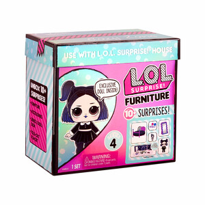 Ігри та іграшки: Ігровий набір з лялькою L. O. L. Surprise! серії Furniture - Леді Сутінки