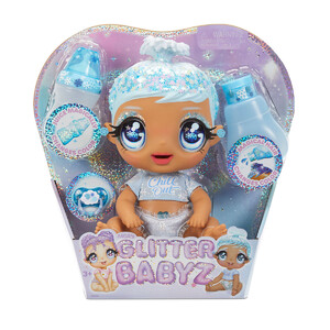 Игровые пупсы: Игровой набор с куклой Glitter Babyz — Снежинка
