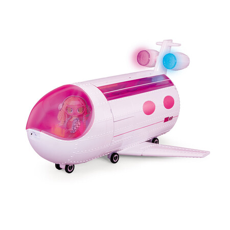 Коляски и транспорт для кукол: Игровой набор L.O.L. Surprise! серии O.M.G. Travel — Самолет